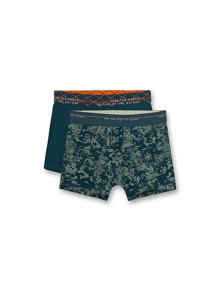 SANETTA Jungen Pant 2er Pkg dark fores  grün | 140