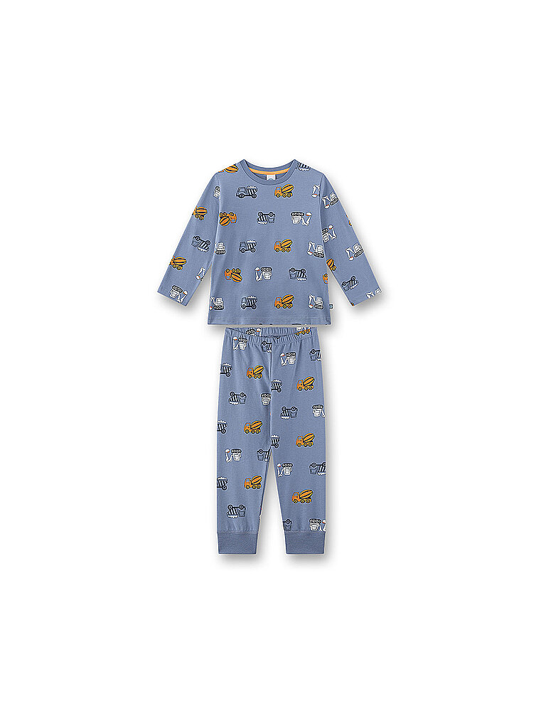 SANETTA Kinder Pyjama blau | 92