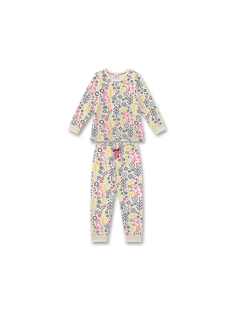 SANETTA Mädchen Pyjama  creme | 104