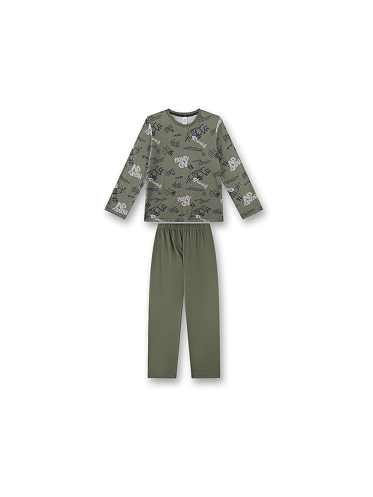 SANETTA Kinder Pyjama  olive | 140