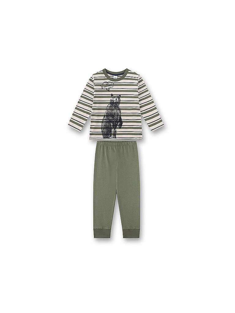 SANETTA Kinder Pyjama olive | 92