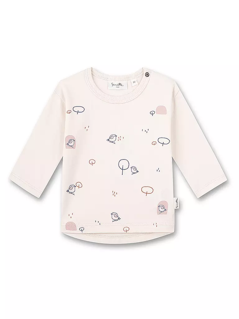 SANETTA | Baby Langarmshirt | creme