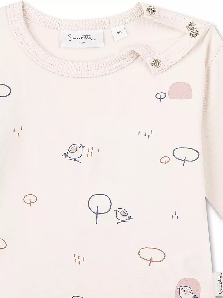 SANETTA | Baby Langarmshirt | creme