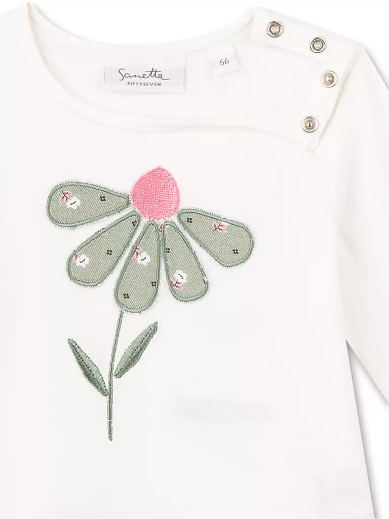 SANETTA | Baby Mädchen Langarmshirt | rosa