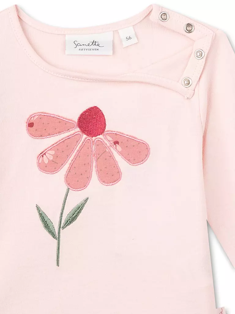 SANETTA | Baby Mädchen Langarmshirt | creme