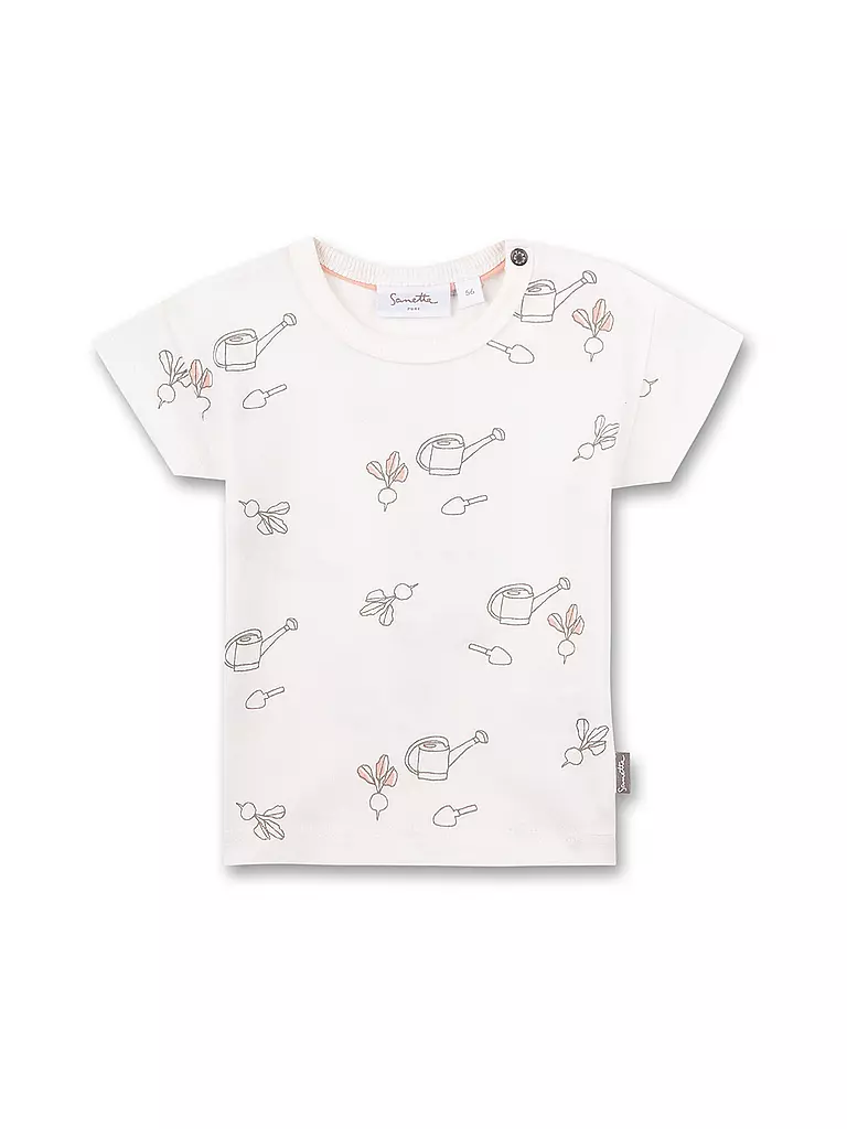 SANETTA | Baby T-Shirt  | weiss