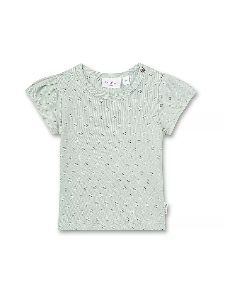 SANETTA | Baby T-Shirt  | hellgrün