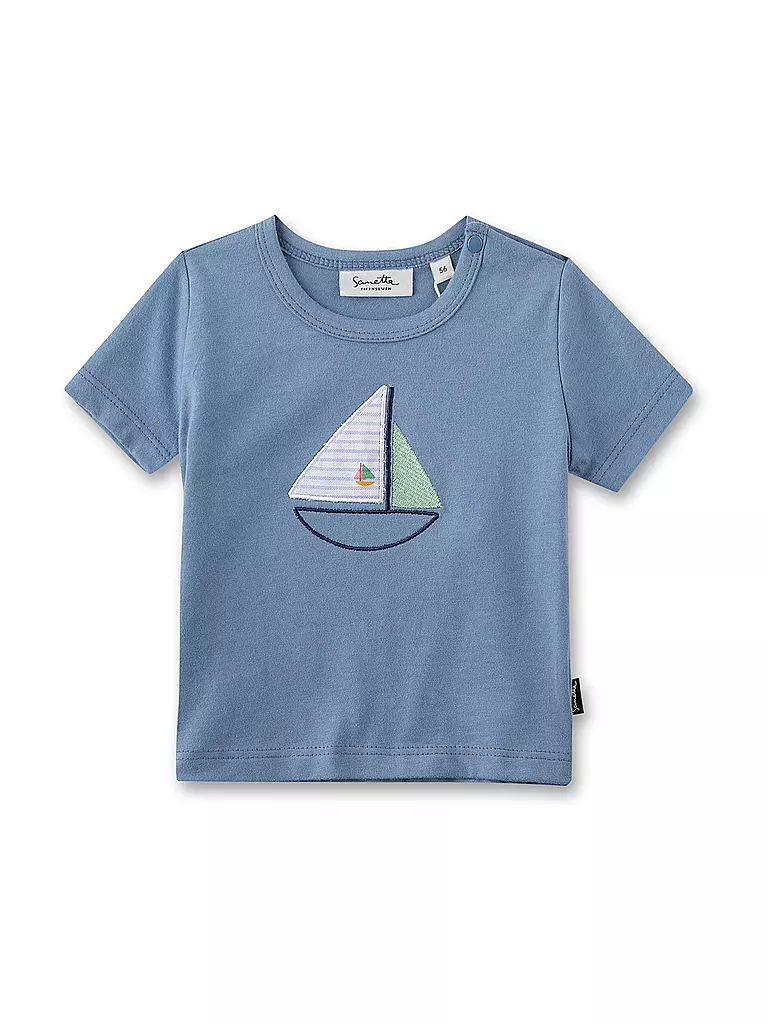 SANETTA | Baby T-Shirt | hellblau