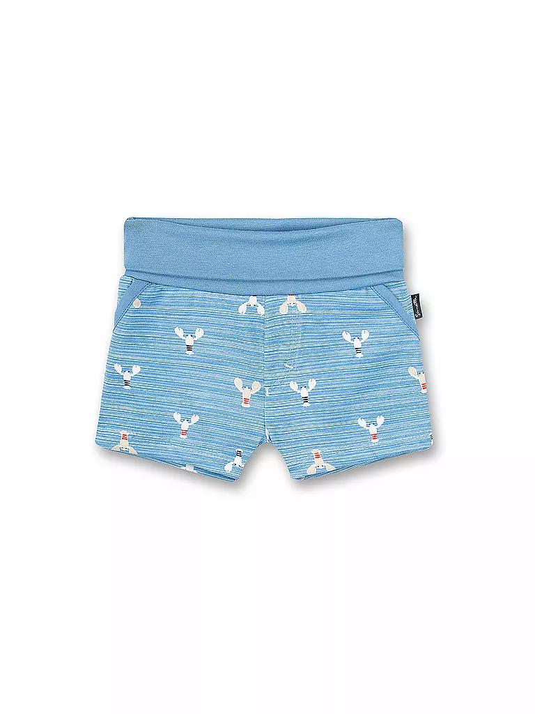 SANETTA | Jungen Baby Bermuda | blau