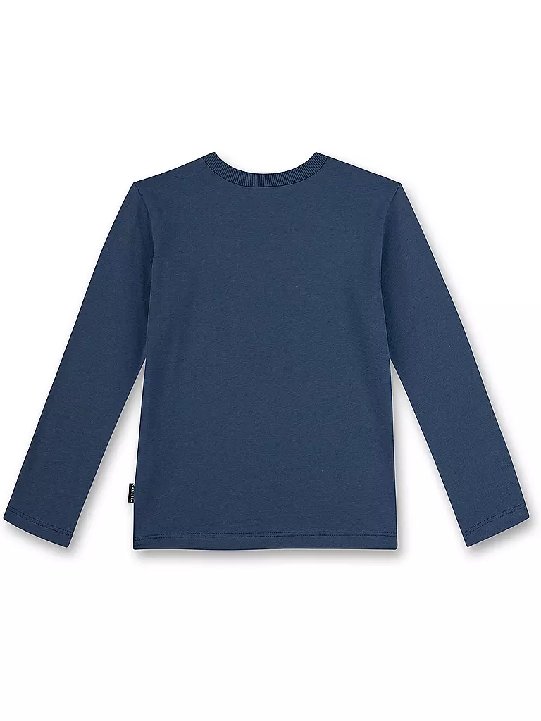 SANETTA | Jungen Langarmshirt | dunkelblau