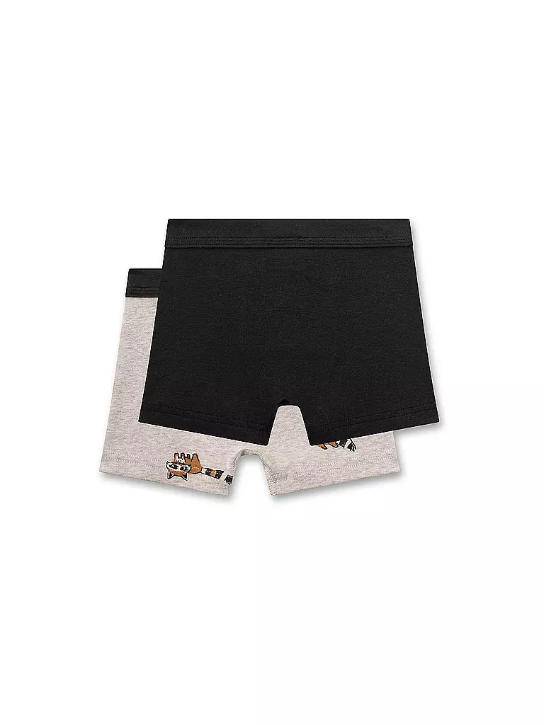 SANETTA | Jungen Pants 2er Pkg. nature mel | grau