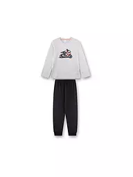 SANETTA | Jungen Pyjama  | hellgrau
