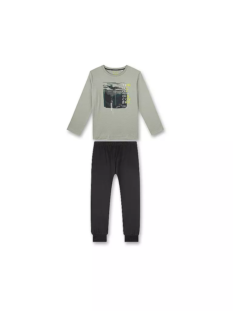SANETTA | Jungen Pyjama  | grau