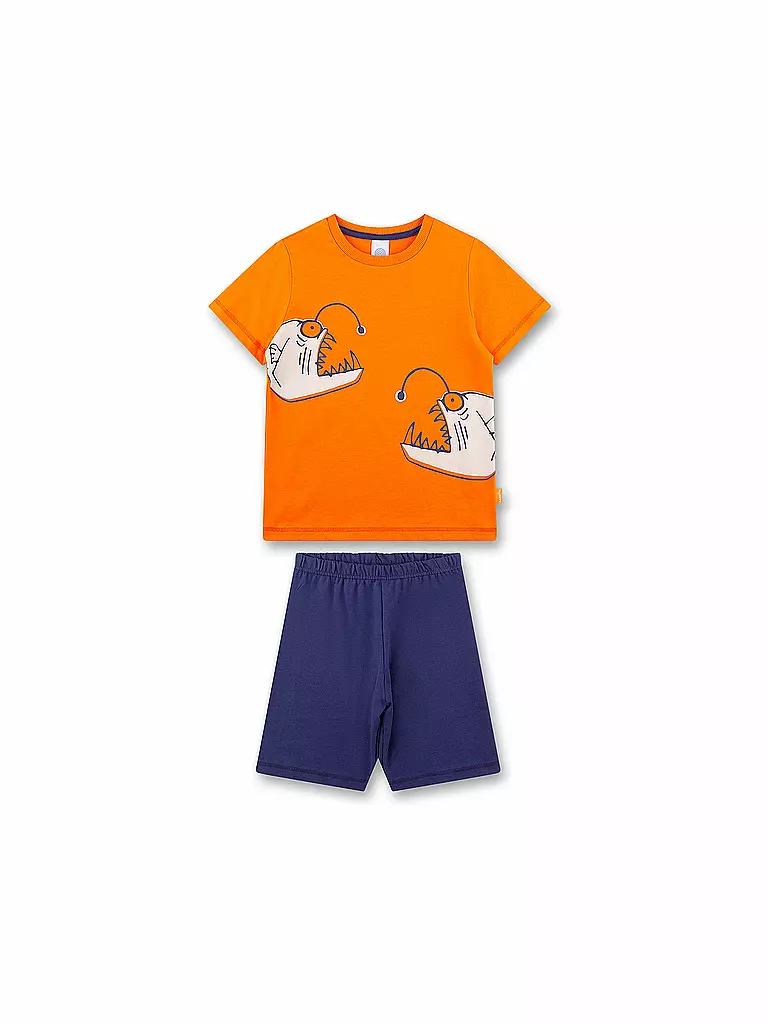 SANETTA | Jungen Pyjama  | orange