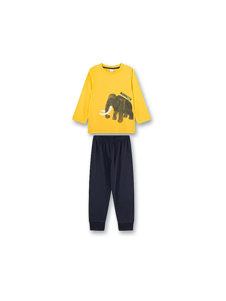 SANETTA | Jungen Pyjama  | gelb