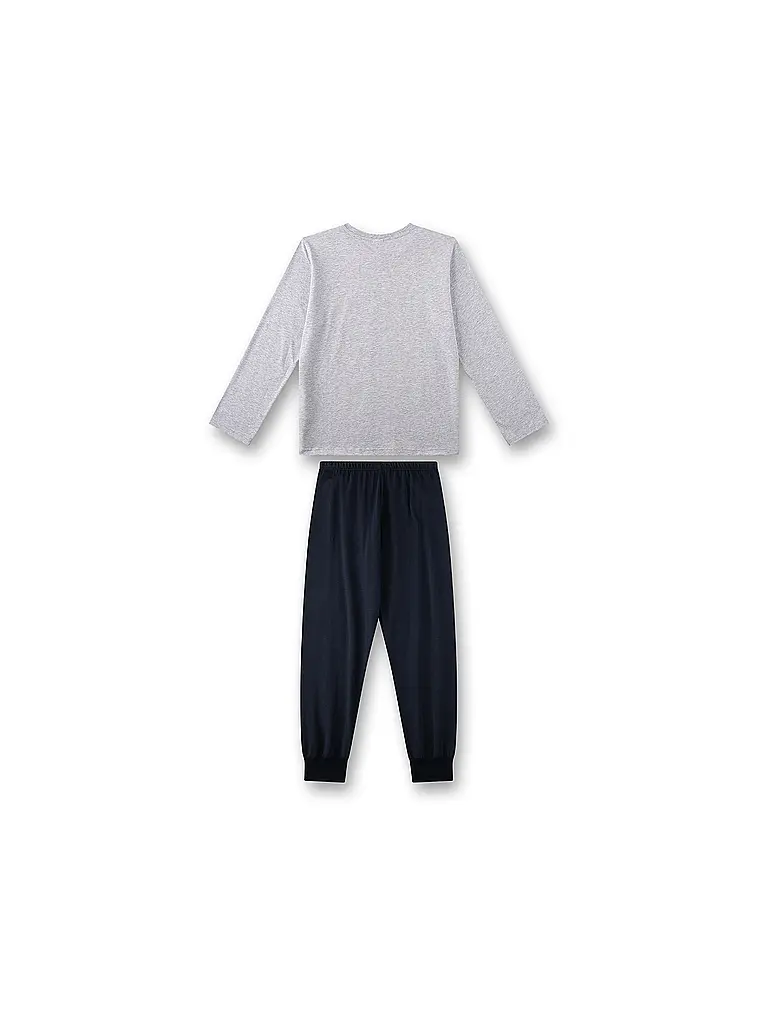 SANETTA | Jungen Pyjama 2-teilig Langarmshirt und Hose | 