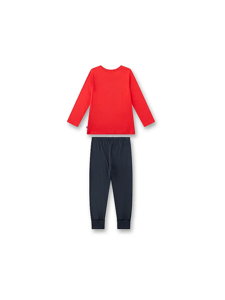 SANETTA | Jungen Pyjama 2-teilig Langarmshirt und Hose | 