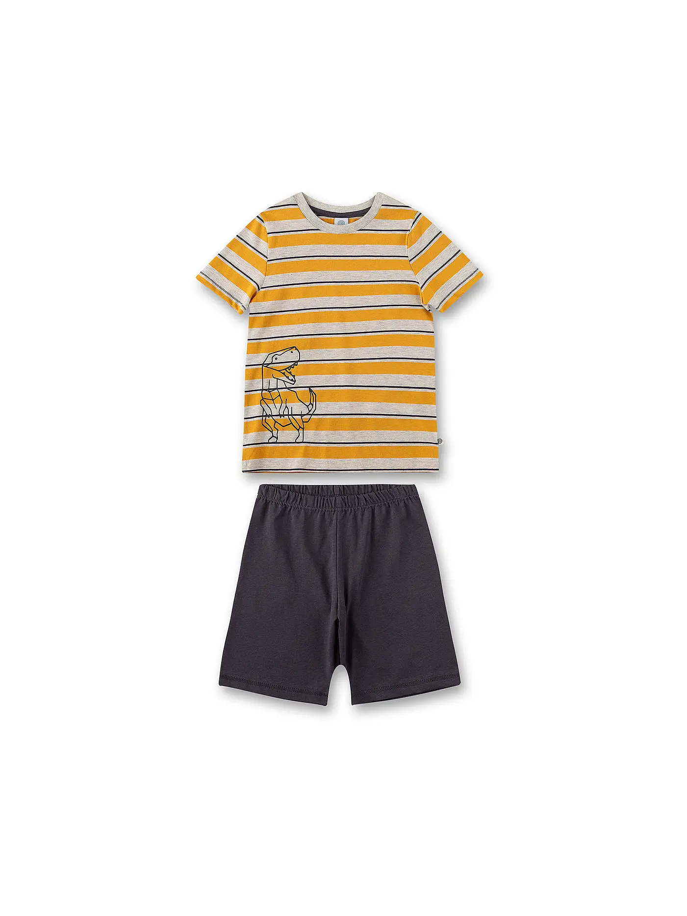 SANETTA | Jungen Pyjama | gelb