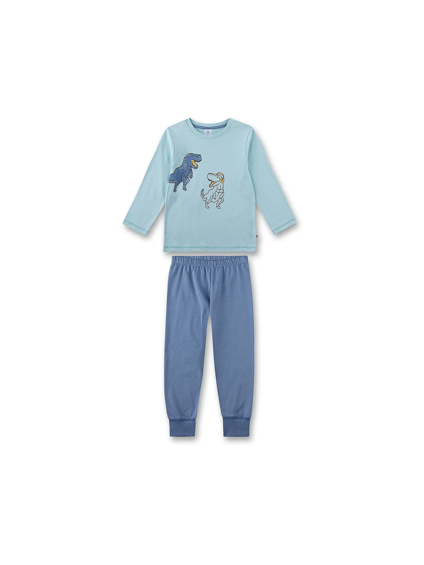 SANETTA | Jungen Pyjama | hellblau