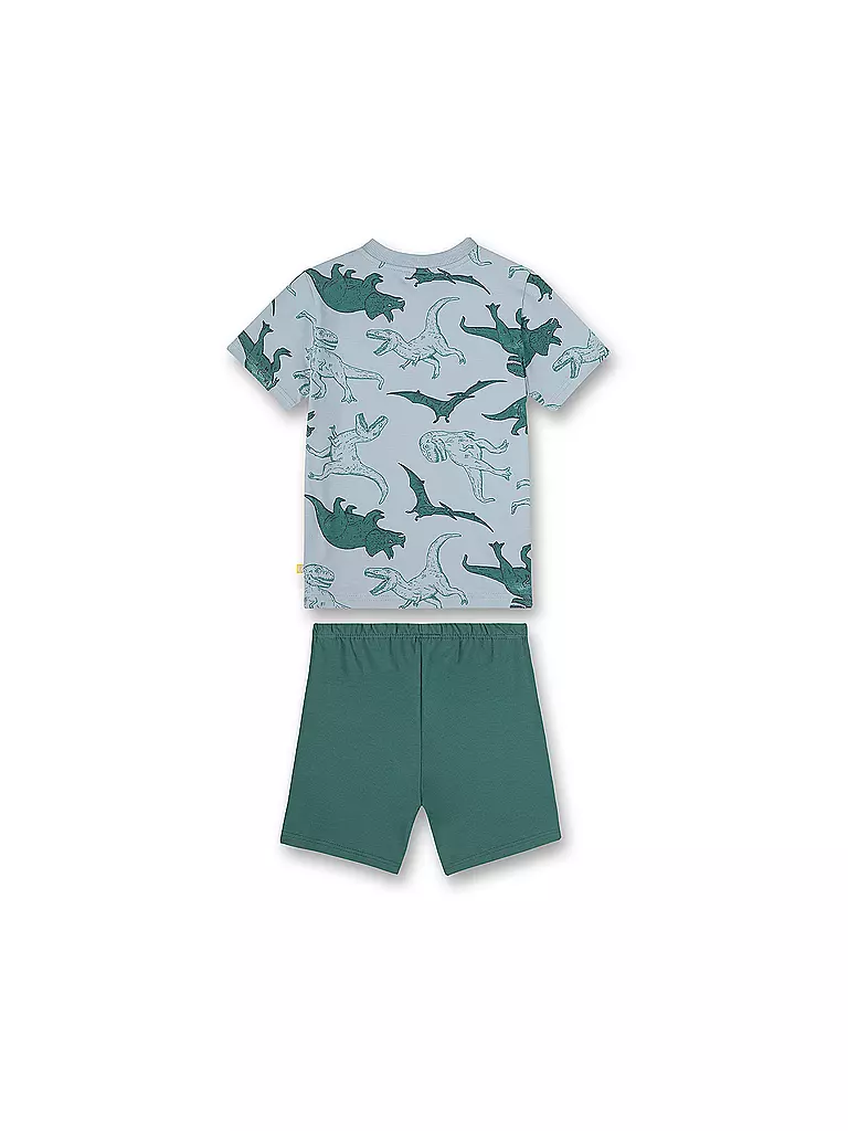 SANETTA | Jungen Pyjama | grün