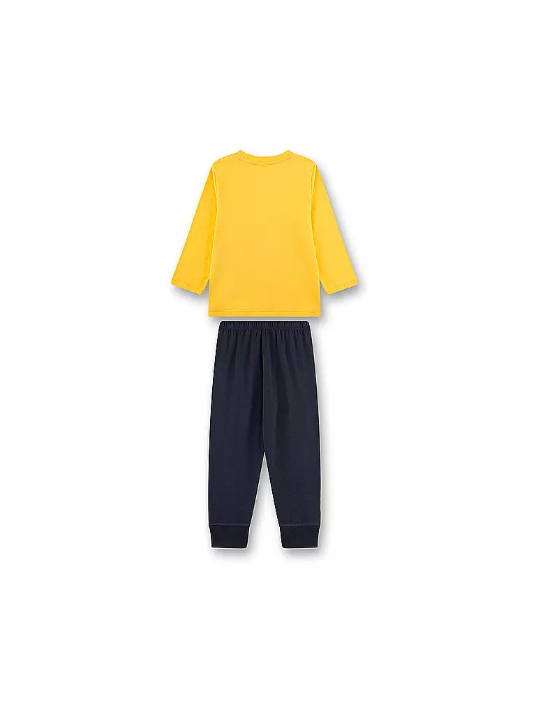 SANETTA | Jungen Pyjama | gelb