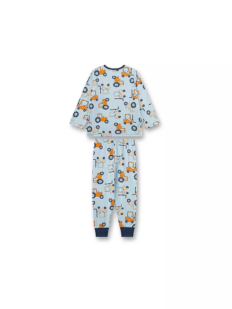 SANETTA | Jungen Pyjama | hellblau