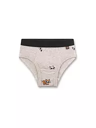 SANETTA | Jungen Slip nature mel  | hellgrau