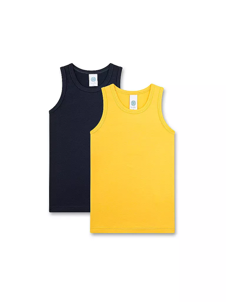 SANETTA | Jungen Top 2er Pkg. golden yel  | gelb