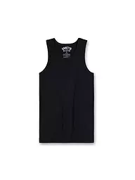 SANETTA | Jungen Unterhemd Essentials Schwarz | schwarz