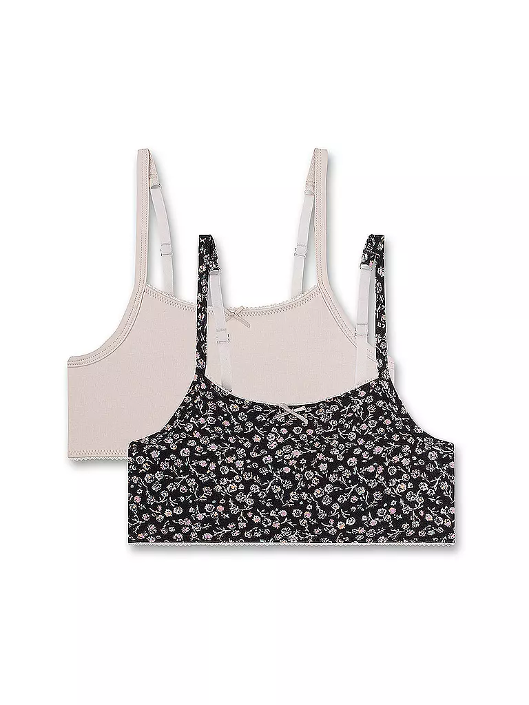 SANETTA | Mädchen Bustier 2er Pkg Bluemchen | rosa