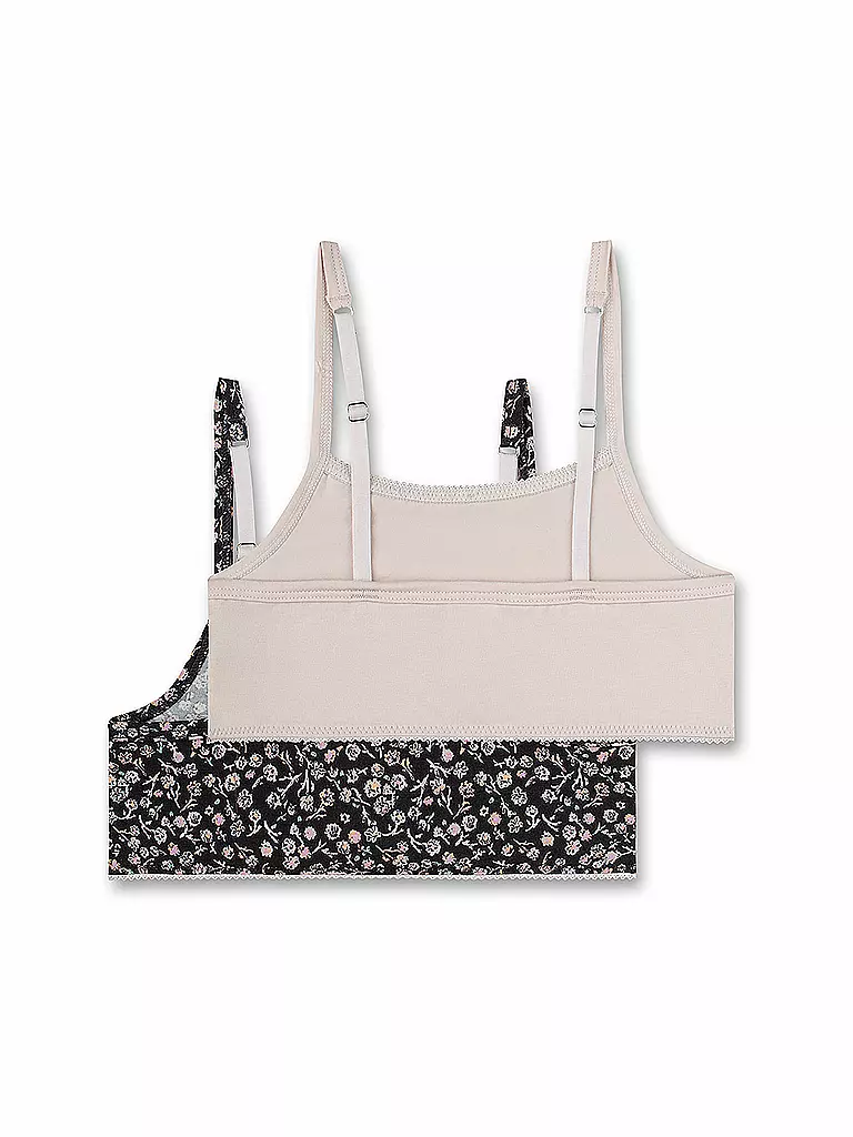 SANETTA | Mädchen Bustier 2er Pkg Bluemchen | rosa