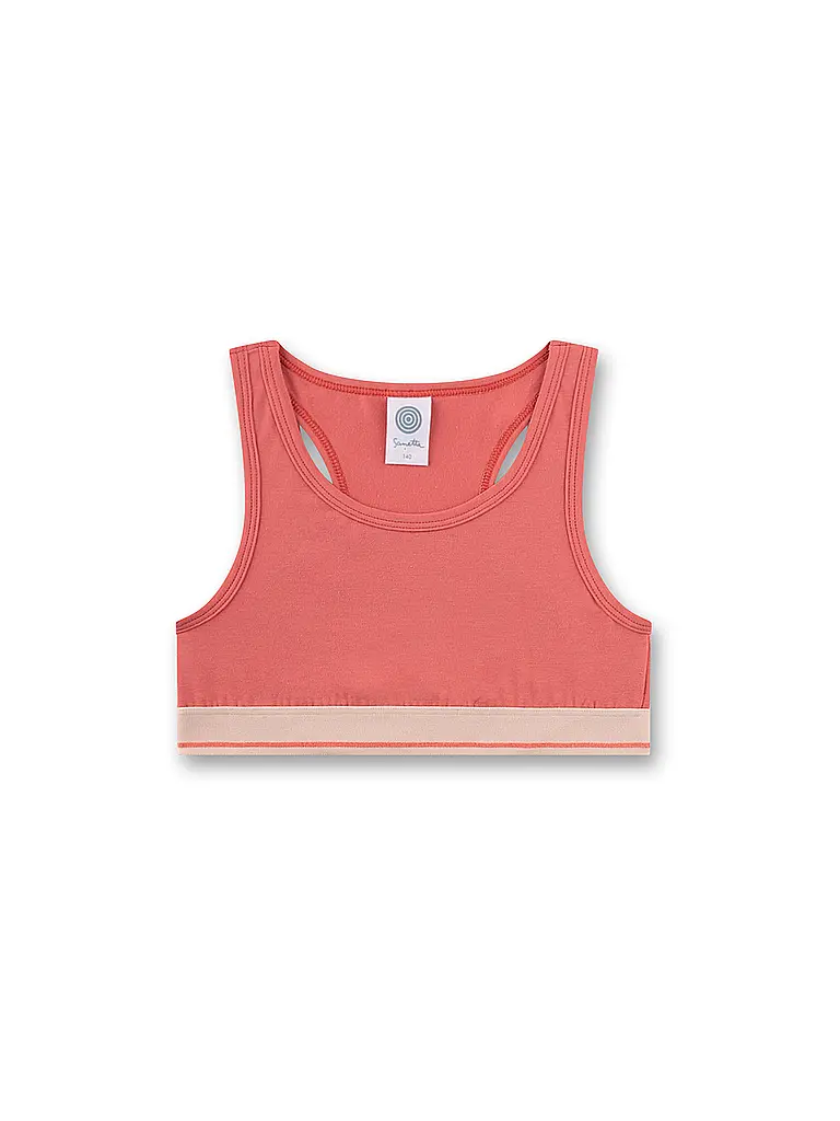 SANETTA | Mädchen Bustier 2er Pkg. silver Peo | Hellbraun