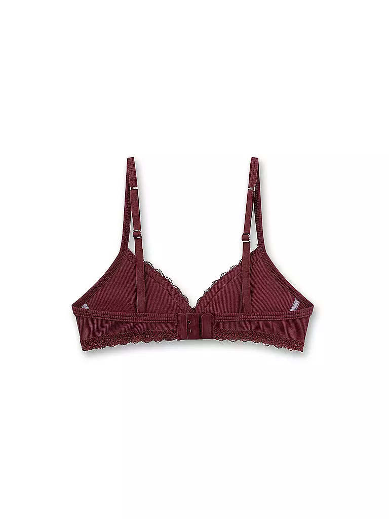 SANETTA | Mädchen Bustier burgundy | dunkelrot