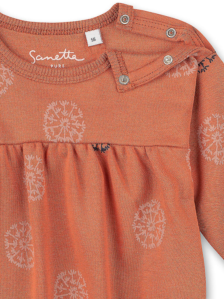 SANETTA | Mädchen Kleid | orange