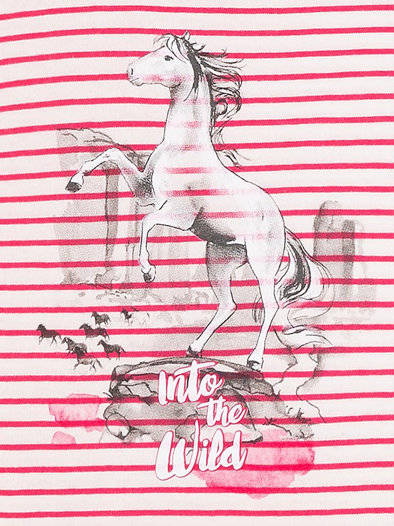 SANETTA | Mädchen Nachthemd "Horse Power" | rosa