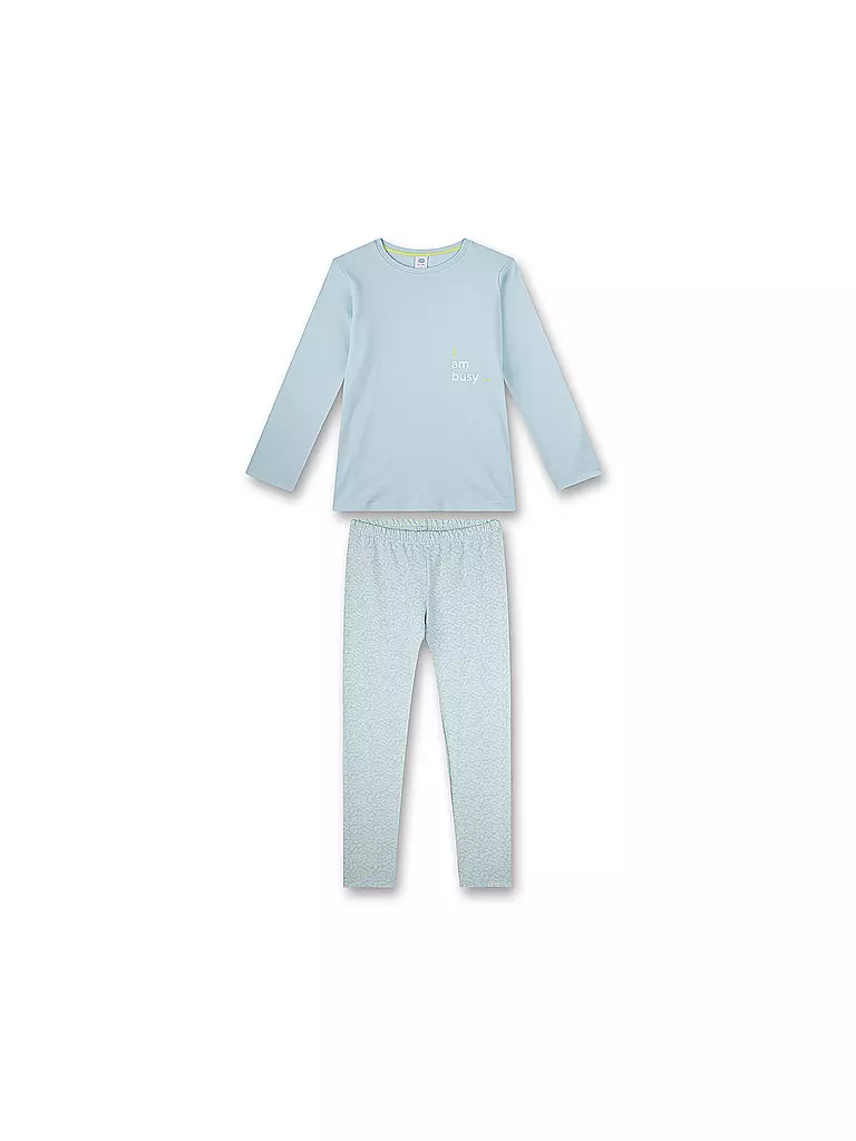 SANETTA | Mädchen Pyjama  | hellblau