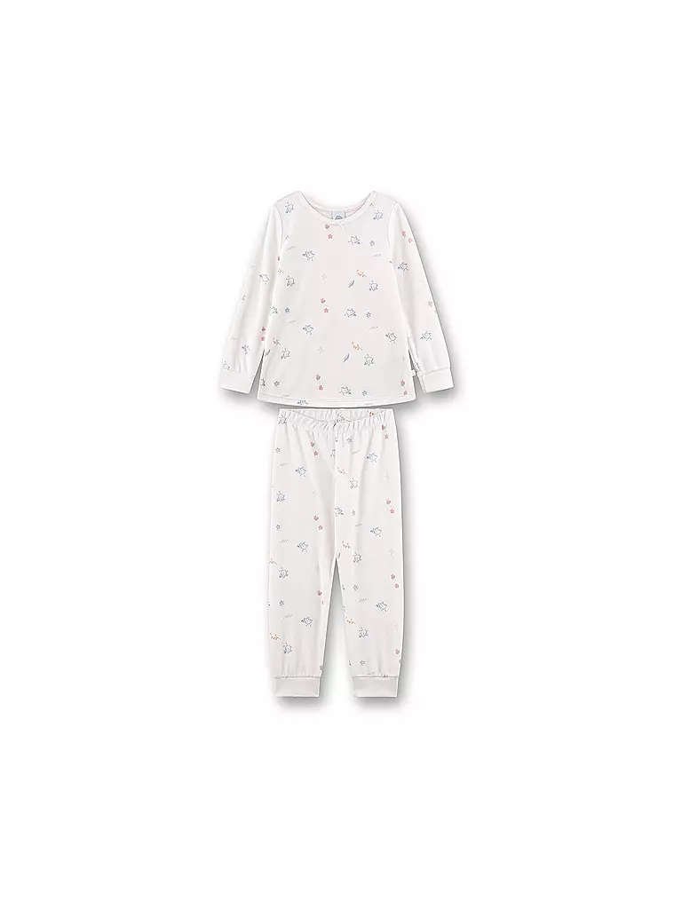SANETTA | Mädchen Pyjama  | creme