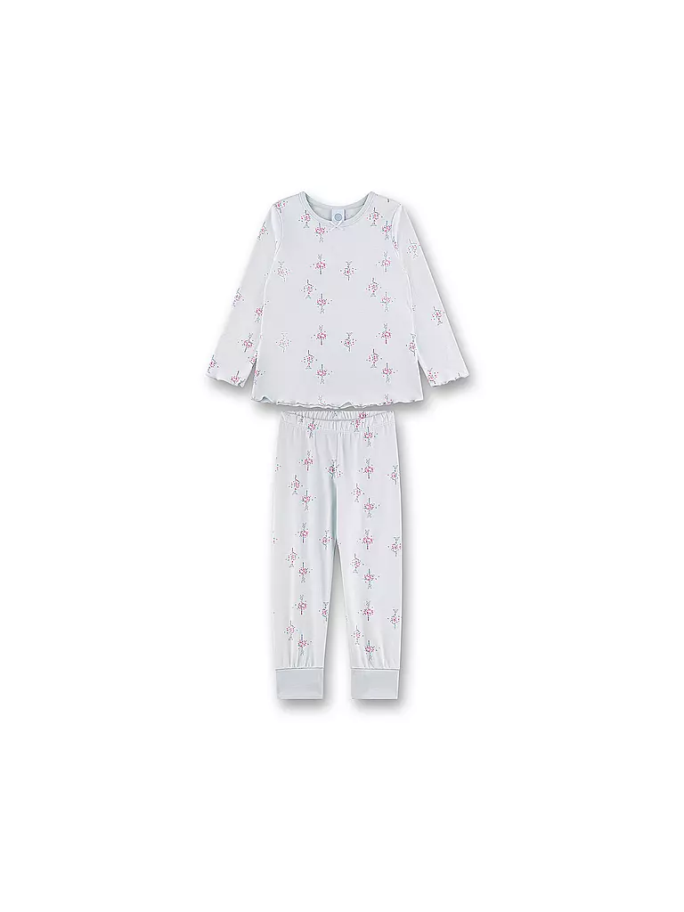 SANETTA | Mädchen Pyjama  | hellblau