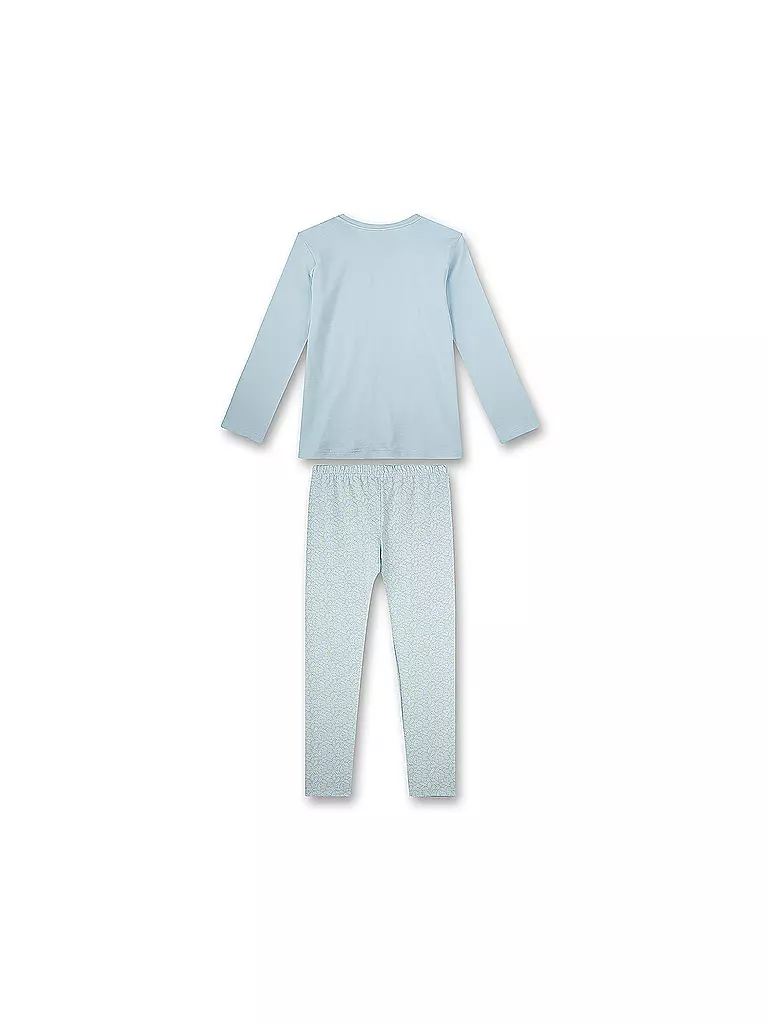 SANETTA | Mädchen Pyjama | hellblau