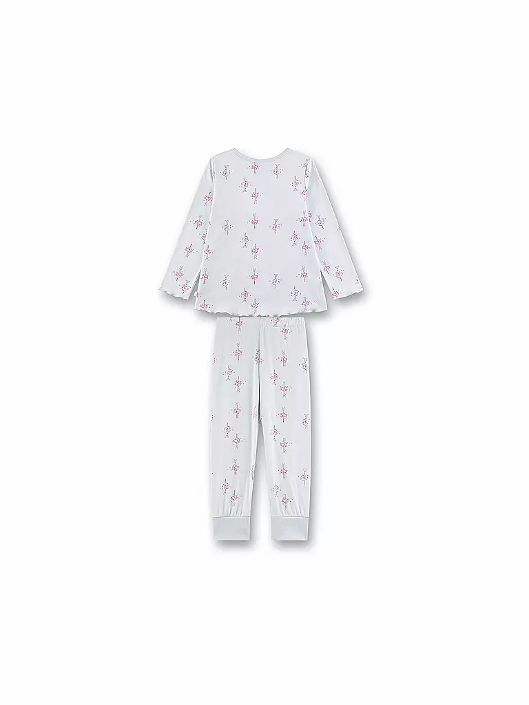 SANETTA | Mädchen Pyjama | hellblau