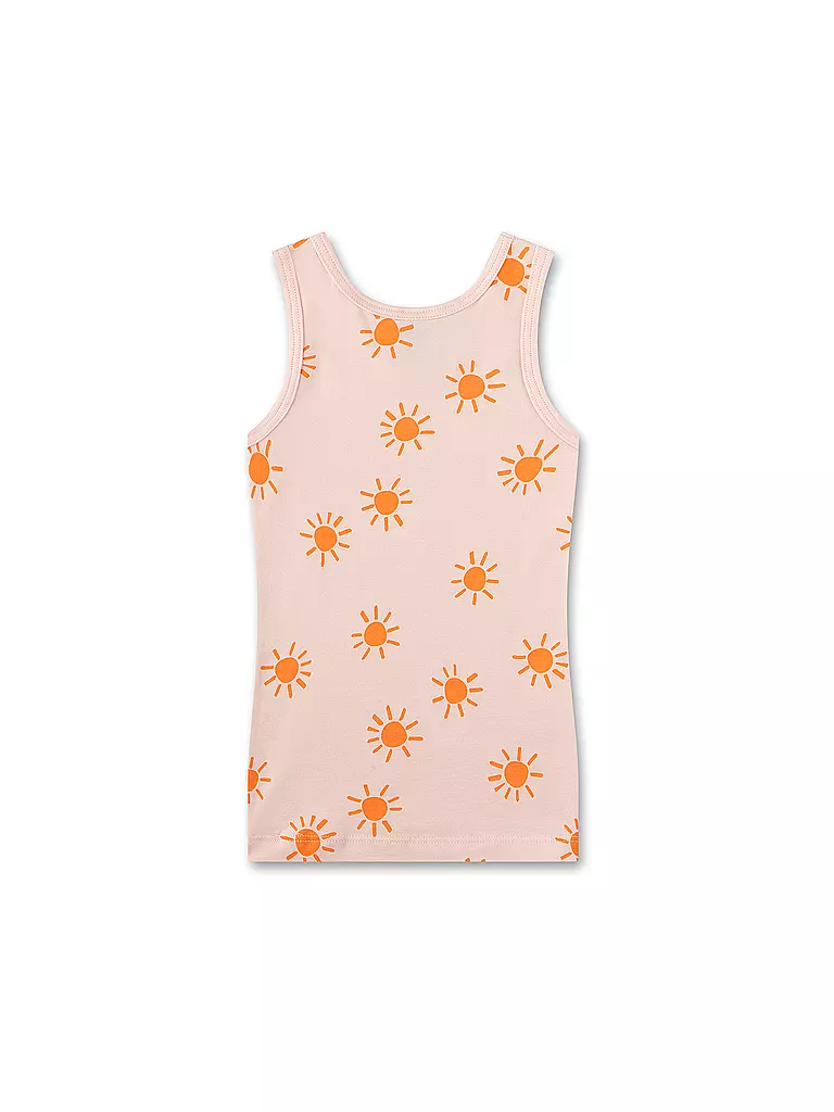 SANETTA | Mädchen Shirt creole pin | orange