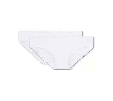 SANETTA Mädchen Slip 2-er Pkg. white