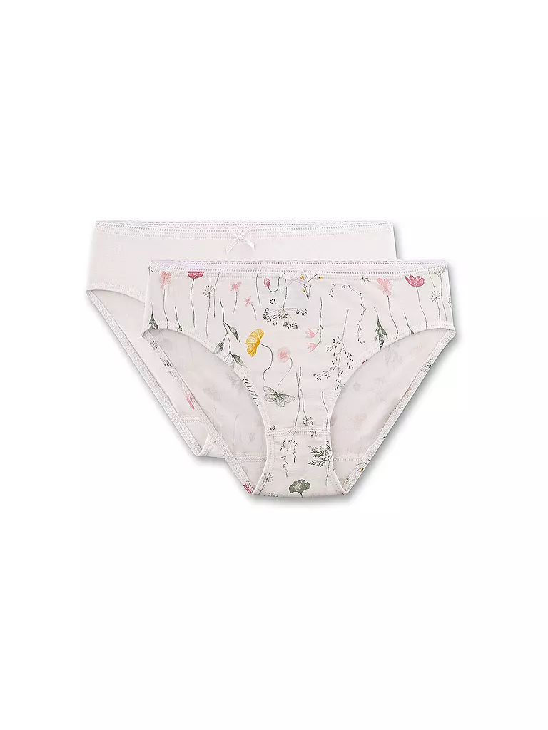 SANETTA | Mädchen Slip 2er Pkg.whitepebb | creme