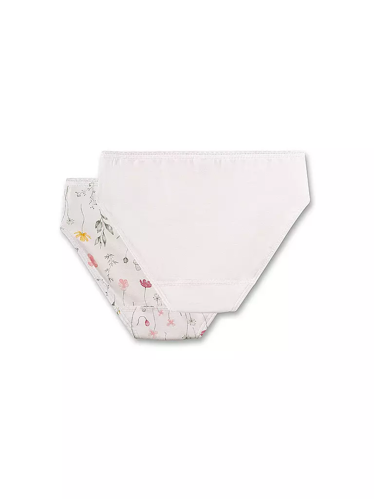 SANETTA | Mädchen Slip 2er Pkg.whitepebb | creme