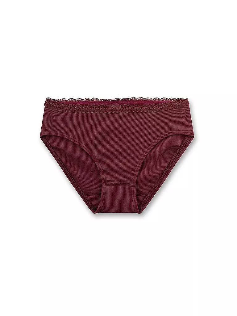 SANETTA | Mädchen Slip burgundy | dunkelrot