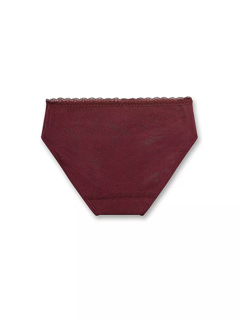 SANETTA | Mädchen Slip burgundy | dunkelrot