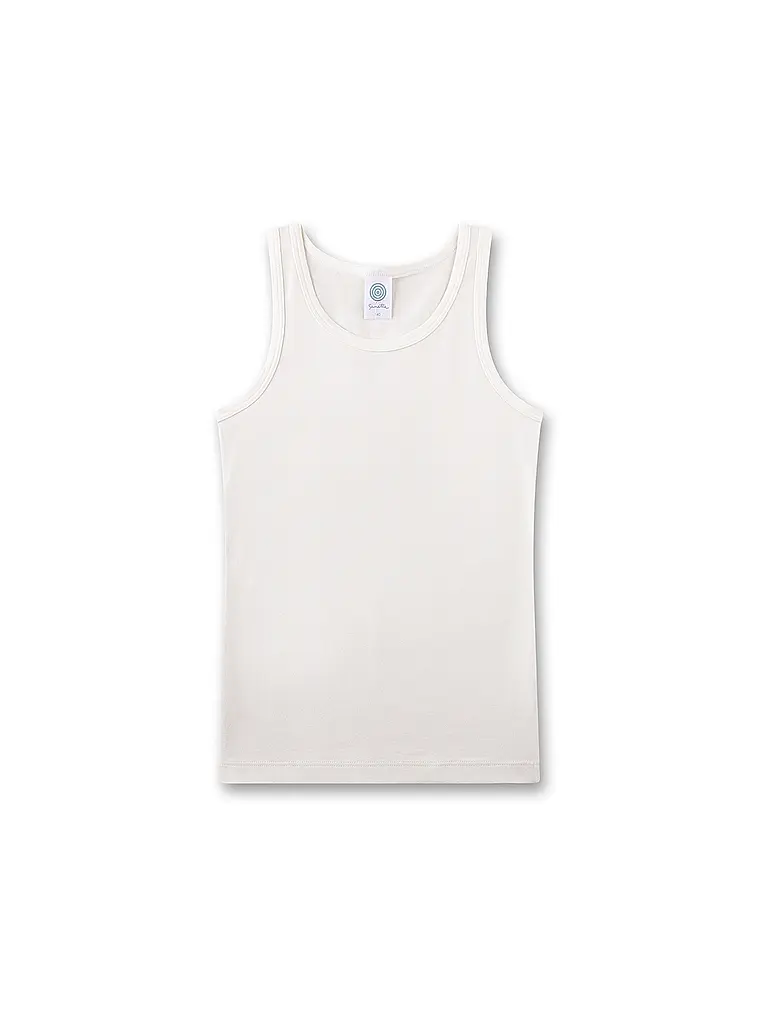 SANETTA | Mädchen Top - Unterhemd 2er Pkg. white pebb | Creme