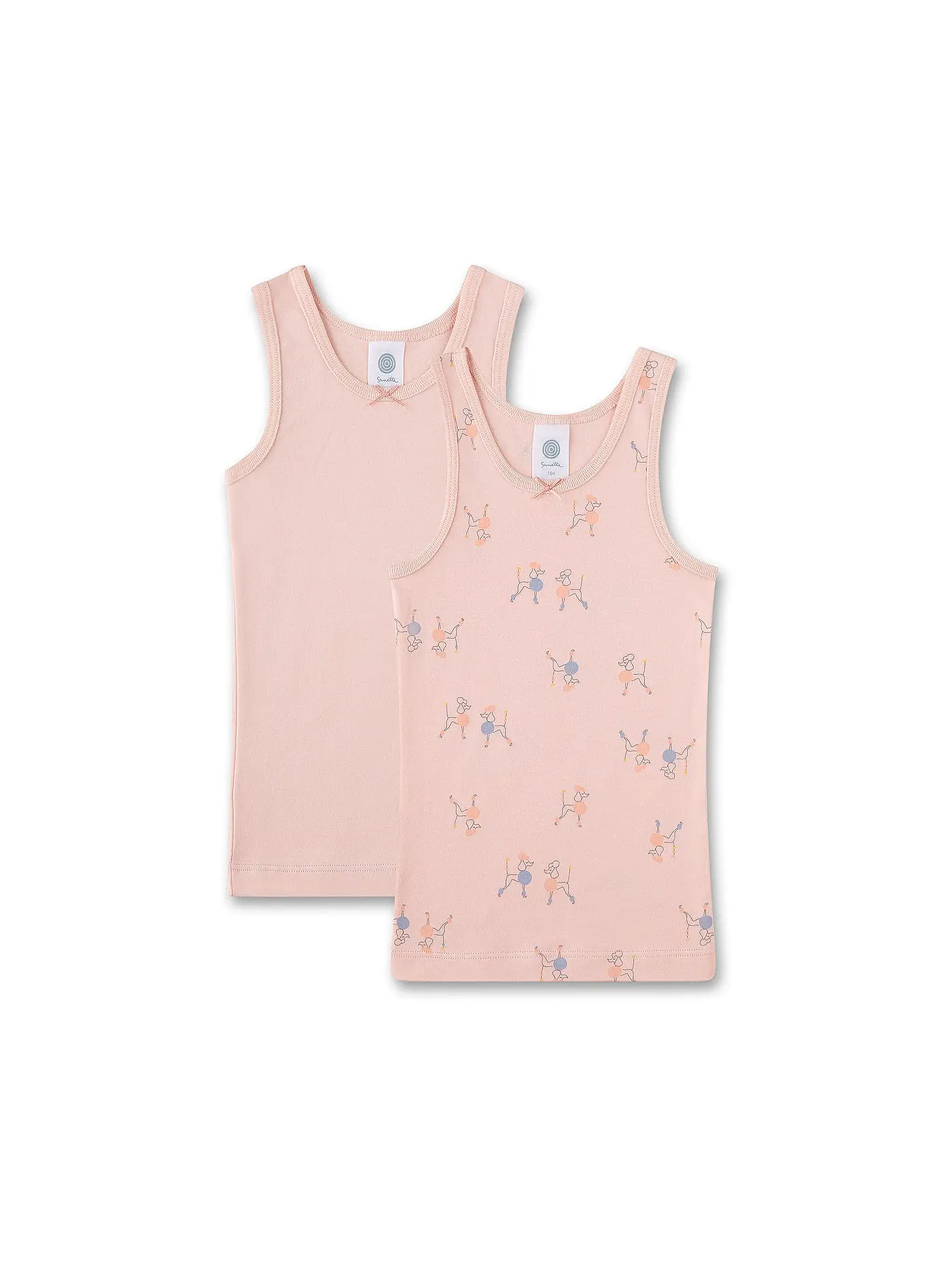 SANETTA | Mädchen Top 2er Pkg.  | rosa