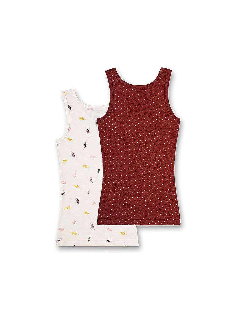 SANETTA | Mädchen Unterhemd 2-er Pkg. | rot