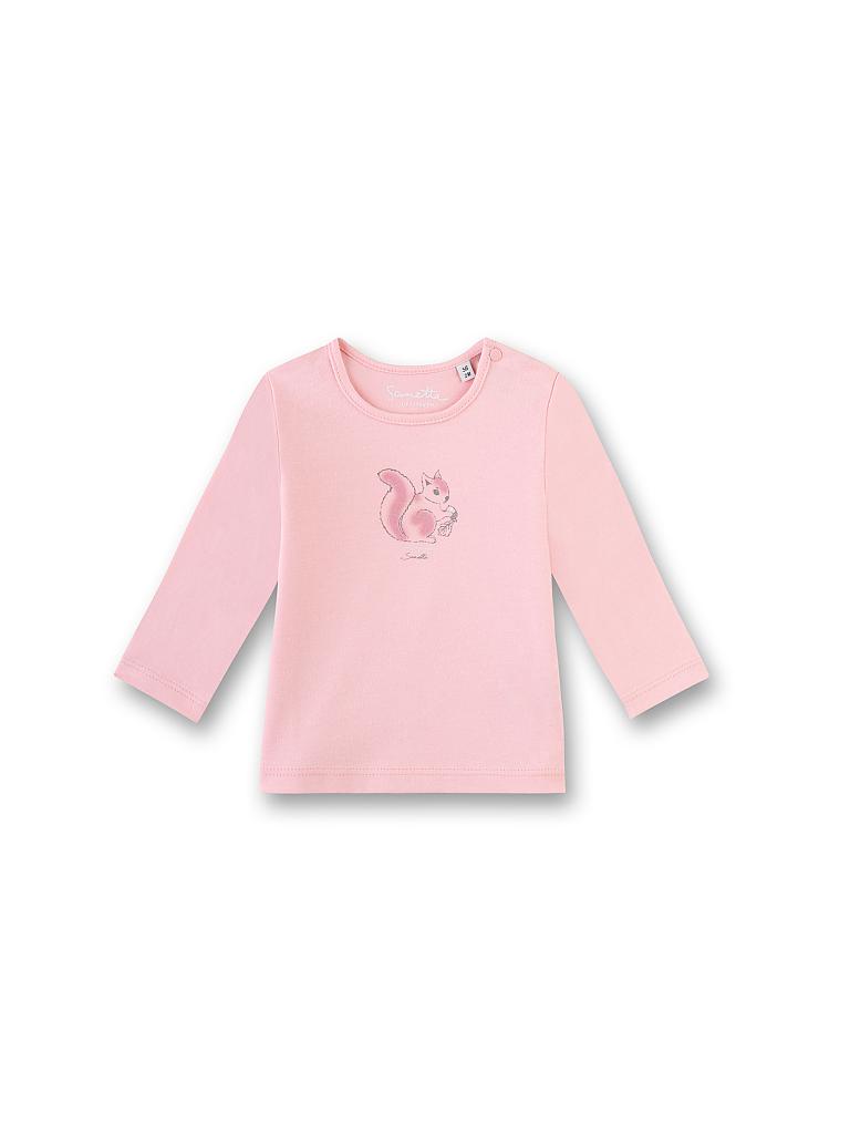 SANETTA | Mädchen-Langarmshirt "Eichhörnchen" | pink